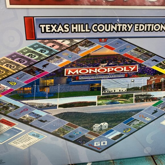 NEW Monopoly Board Game "Texas Hill Country Edition" For Age 8 + and 2-6 Players - Picture 4 of 8